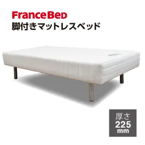 フランスベッド 脚付きマットレスベッド レッグ高95mm