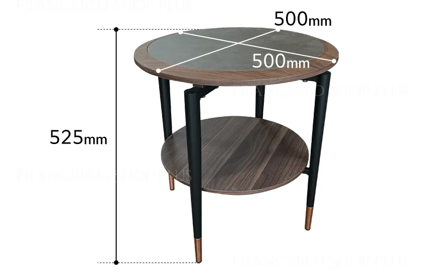 N347Bサイドテーブルのサイズ