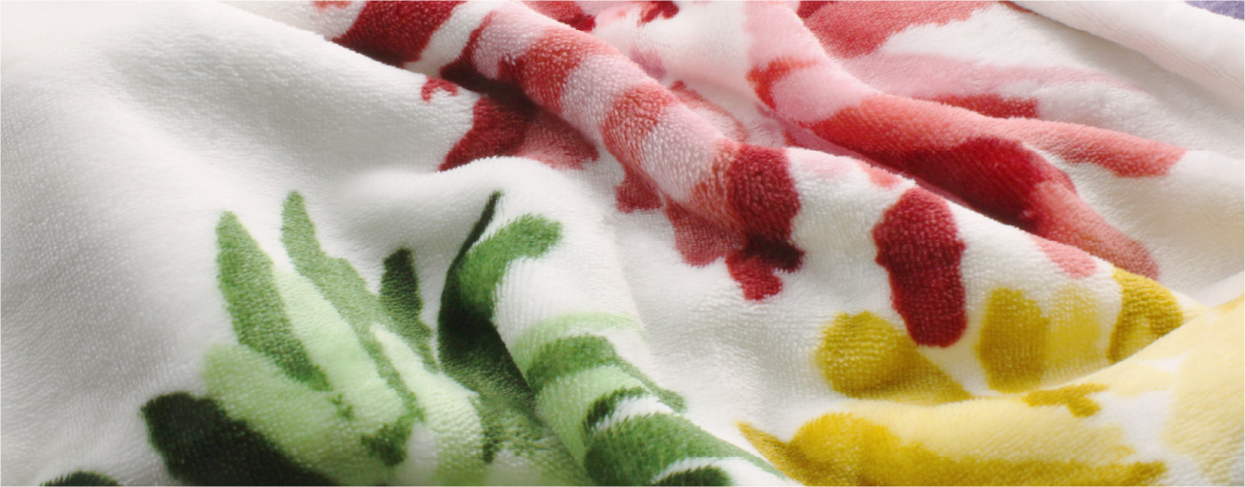 柔らかで気持ちの良い触り心地のフランネル生地