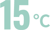 15℃