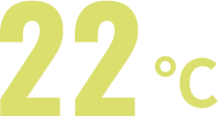 22℃