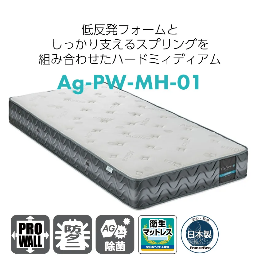 フランスベッド 除菌 マットレス Ag-PW-MH01 【公式通販】