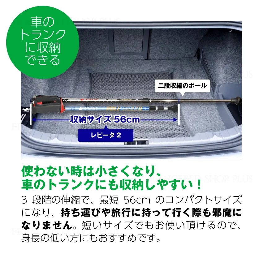 ウォーキングポール レビータ2 公式通販 フランスベッド販売
