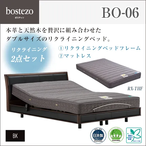 フランスベッド　電動ベッドセット　ボステッソ　BO-06　+　RX-THF