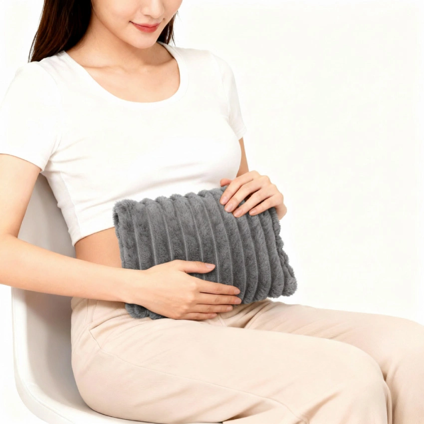 蓄熱式湯たんぽ グレー