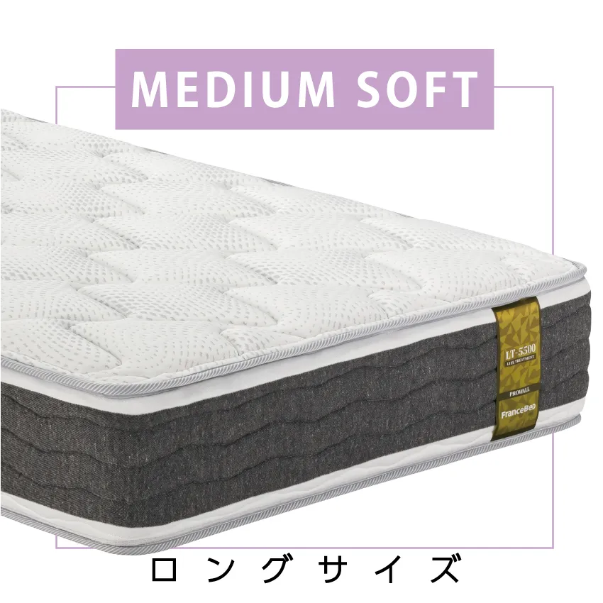 フランスベッド LT5500 ミディアムソフト セール中 マットレス