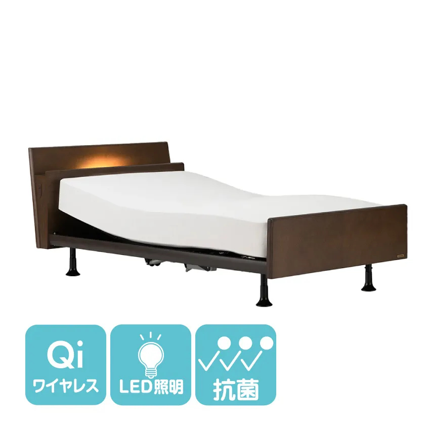 【非課税】 フランスベッド 電動ベッドフレーム グランサス GS-09C 背上げ+脚上げ+ヘッドレスト レッグB