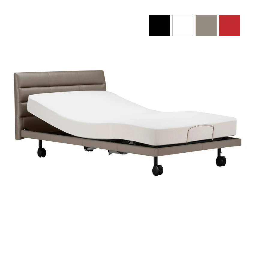 フランスベッド 電動ベッドフレーム グランサス GS-11F 背上げ+脚上げ キャスター