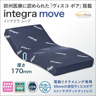 東京ベッド　電動ベッド専用マットレス　インテグラ　ムーヴ