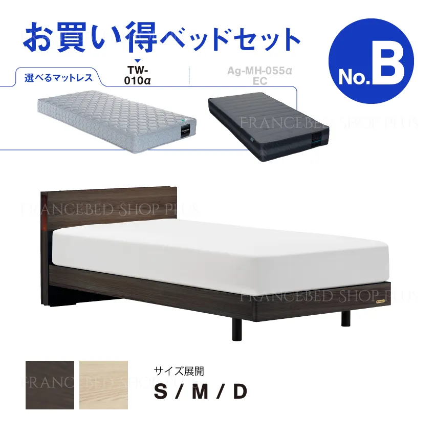 フランスベッド　お買い得ベッドセットB　EY-03C　レッグ　TW-010α