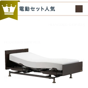 【電動ベッド人気No.1】 【非課税】 フランスベッド 電動セット レステックス101F 2モーター RX-THF