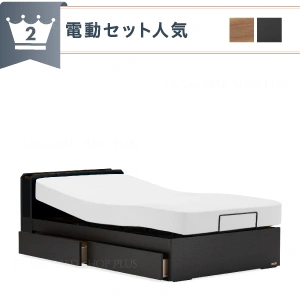 【電動ベッド人気No.2】フランスベッド UD-102C 引き出し Ag-BAE-PW-FK
