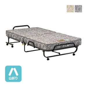 フランスベッド 折りたたみベッド パンテオン N-71A 山折り型 シングル