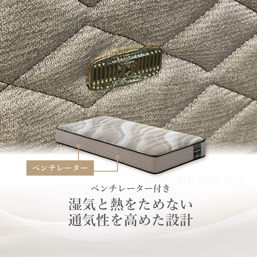 ベンチレーター付き