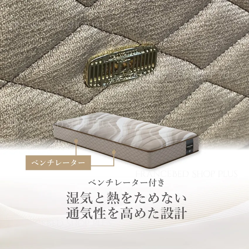 ベンチレーター付き