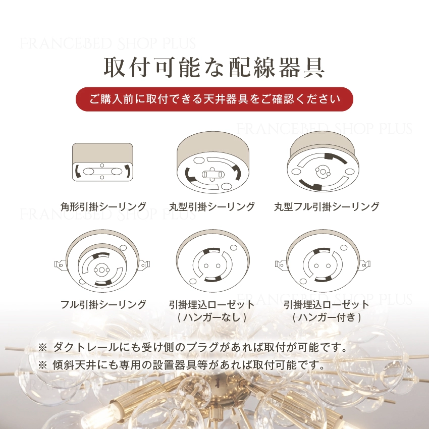 取付可能な配線器具