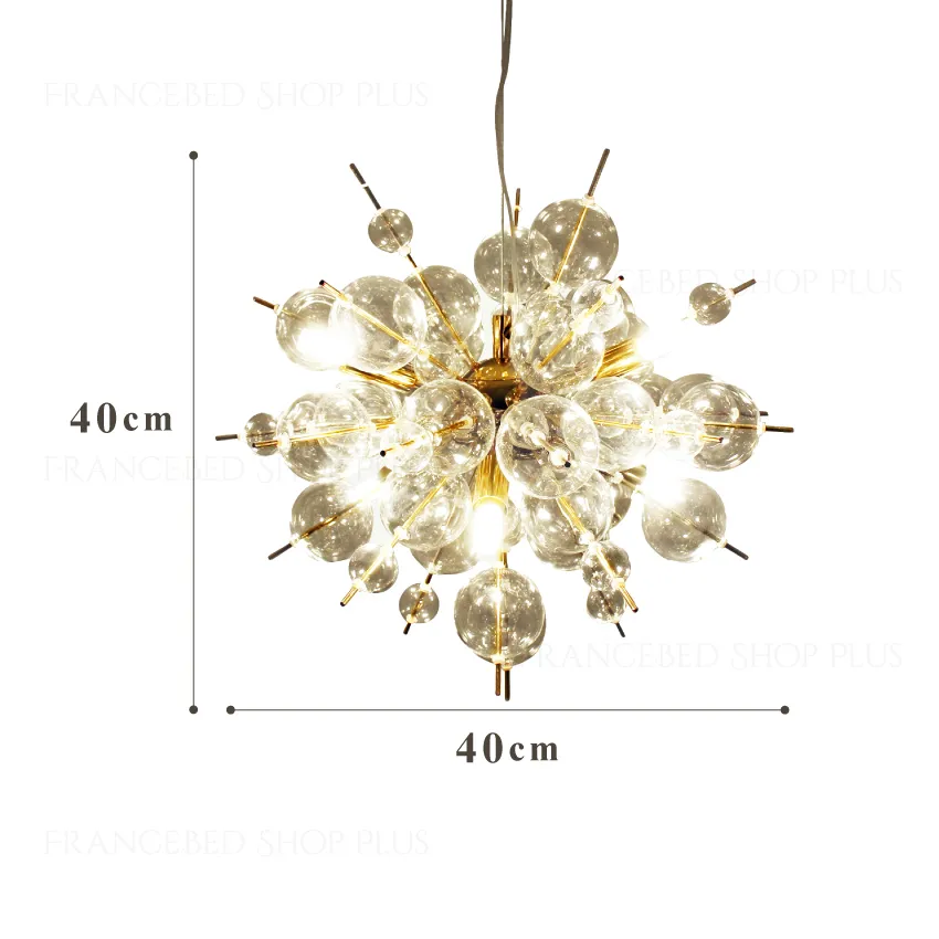 6灯 バブルシャンデリア BALLON mini サイズ