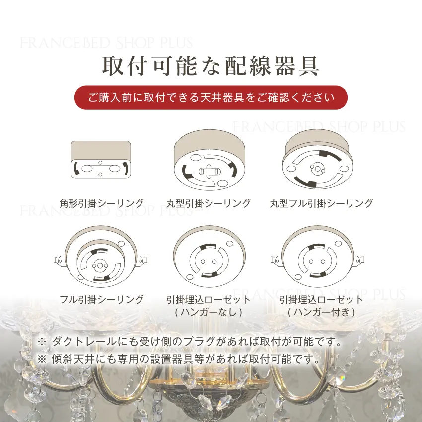 取付可能な配線器具