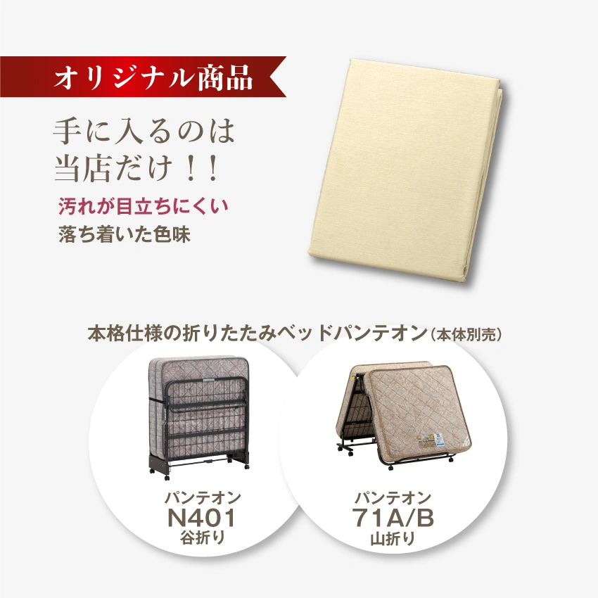 パンテオンとマットレスカバーを写した画像