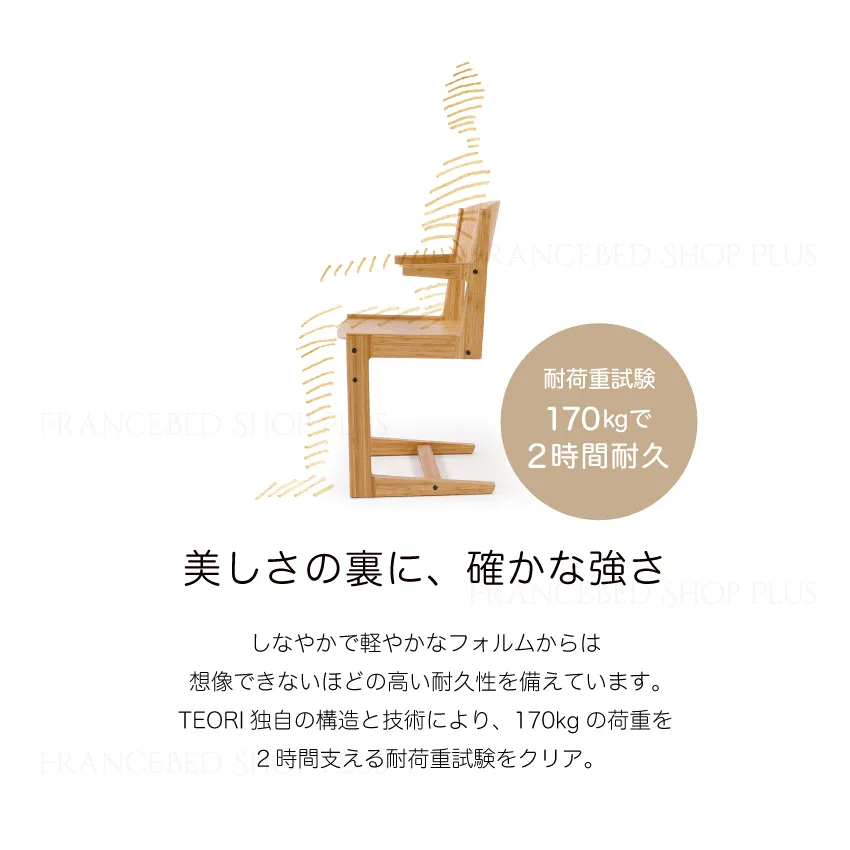ファイブデスクの座面