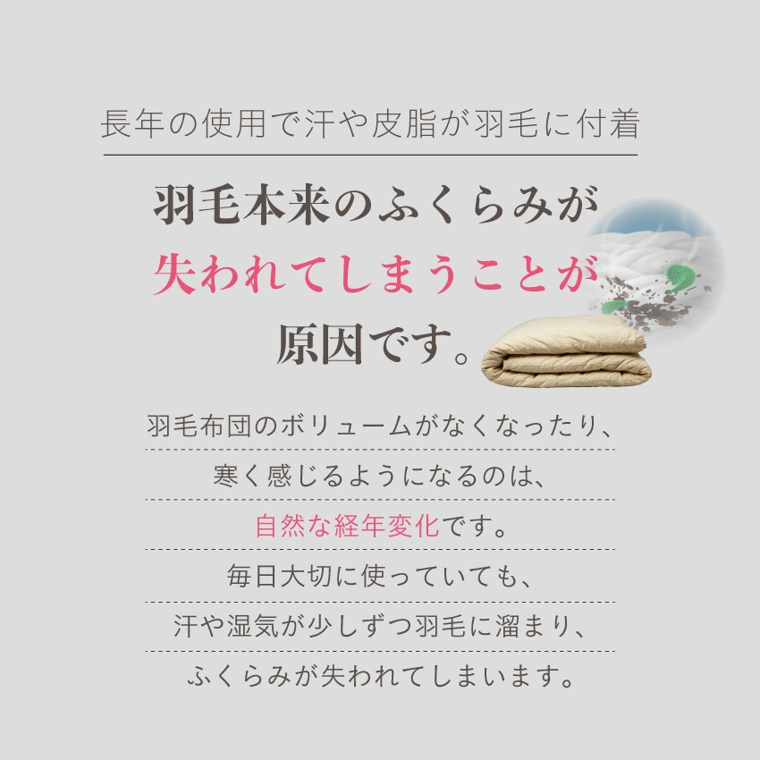 へたってしまう原因を説明した一枚