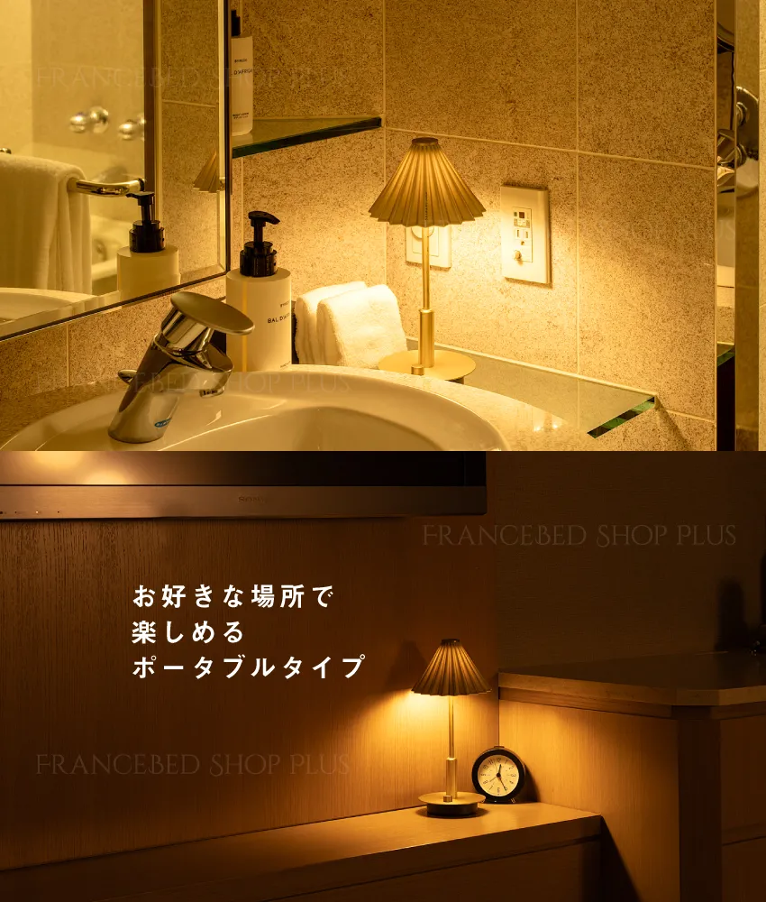 お好きな場所で楽しめるポータブルタイプ