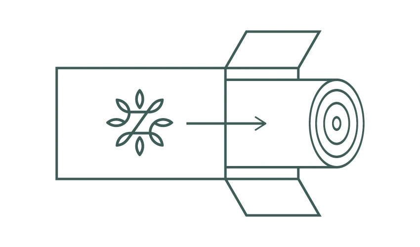 ボックスを横にしてあける