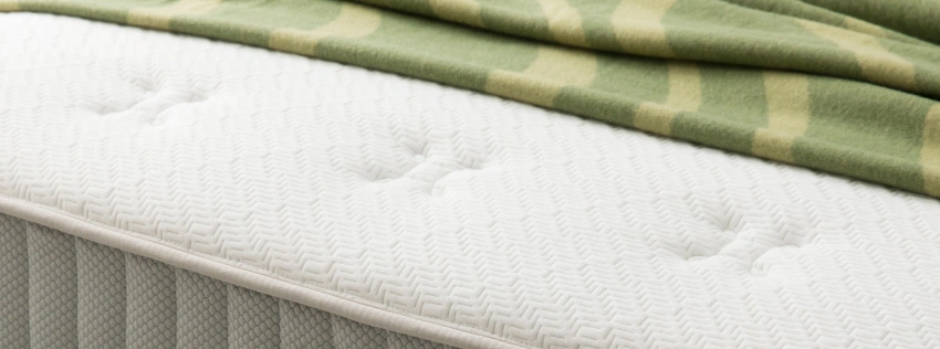 マットレスの生地に寄った画像