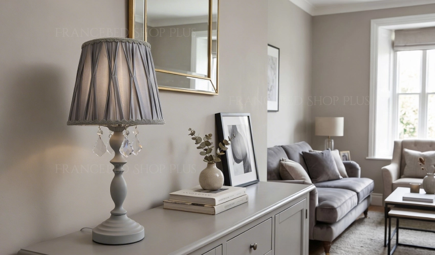 テーブルランプ Solange (ソランジュ) グレー